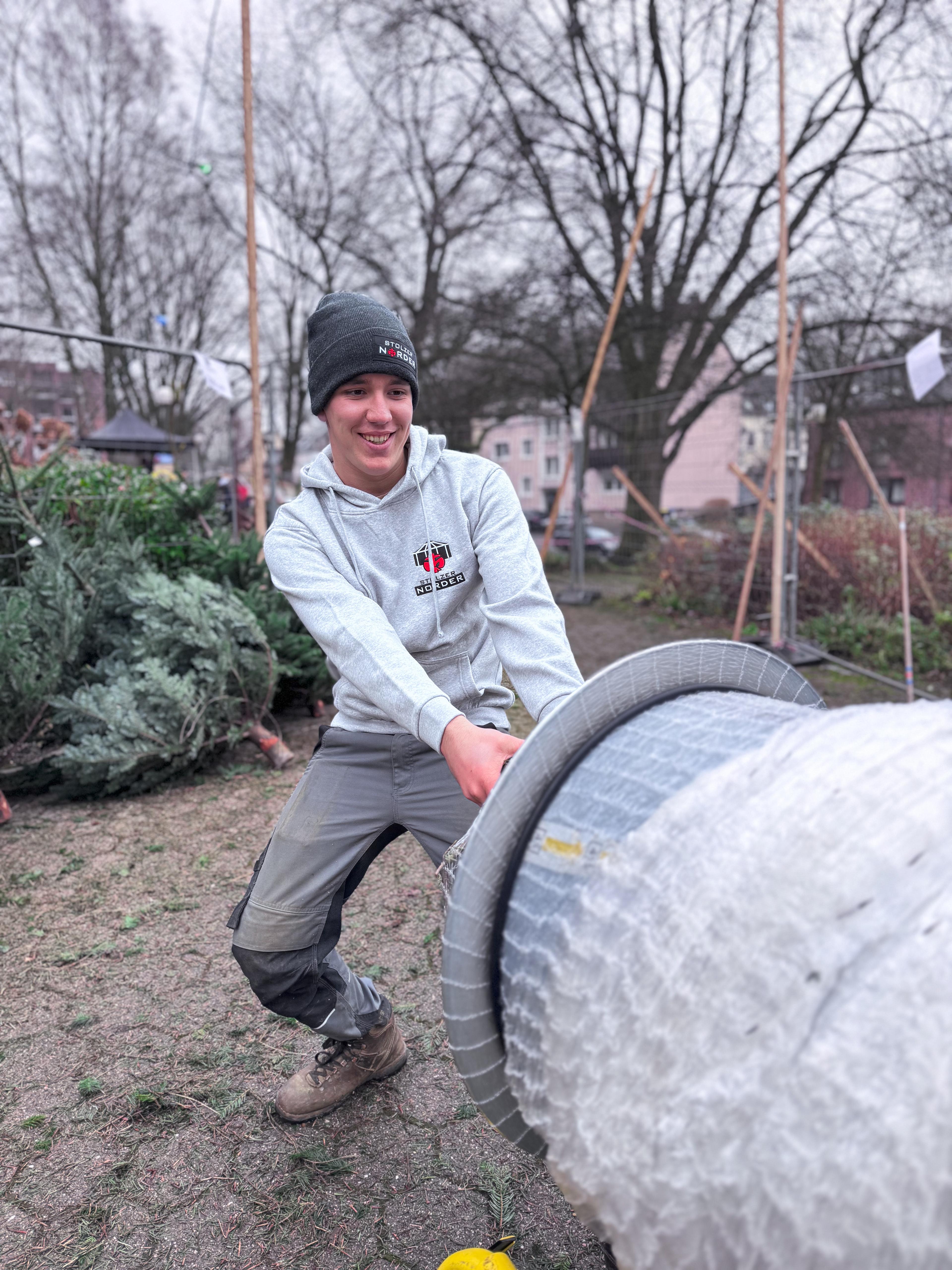 Nahaufnahme einer Tanne